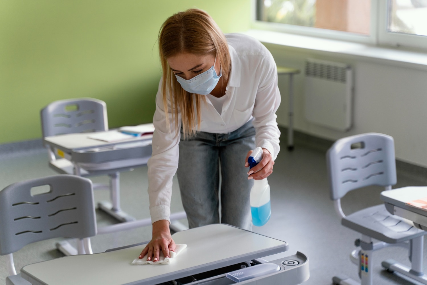 Commercial cleaning for schools and universities in London