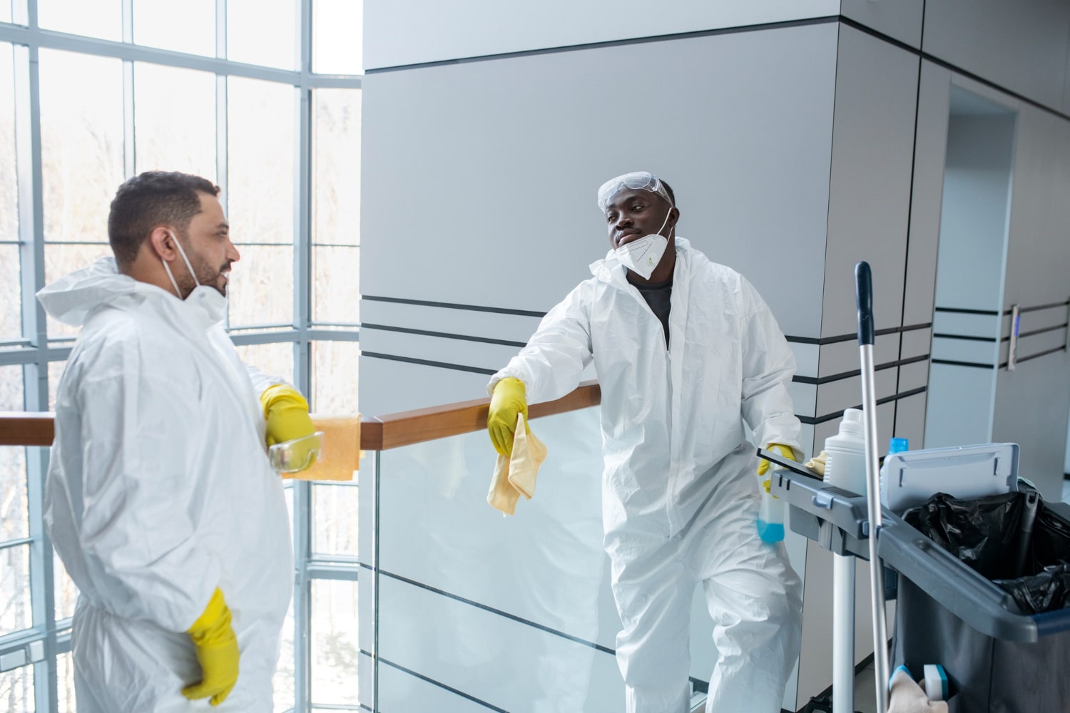 Commercial cleaning services in London