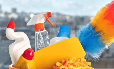 Residential cleaning supplies