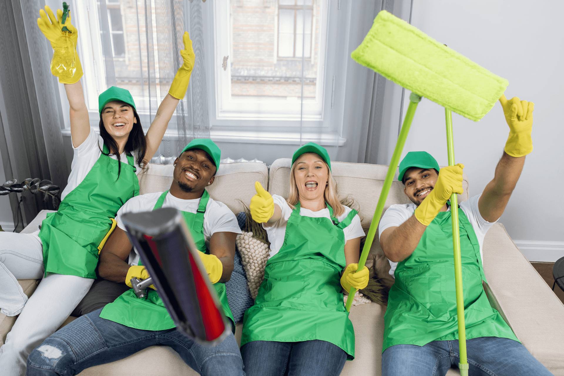 professional cleaners in London